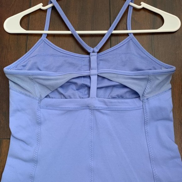 Lululemon Periwinkle Strappy Tank Top - Picture 6 of 7
